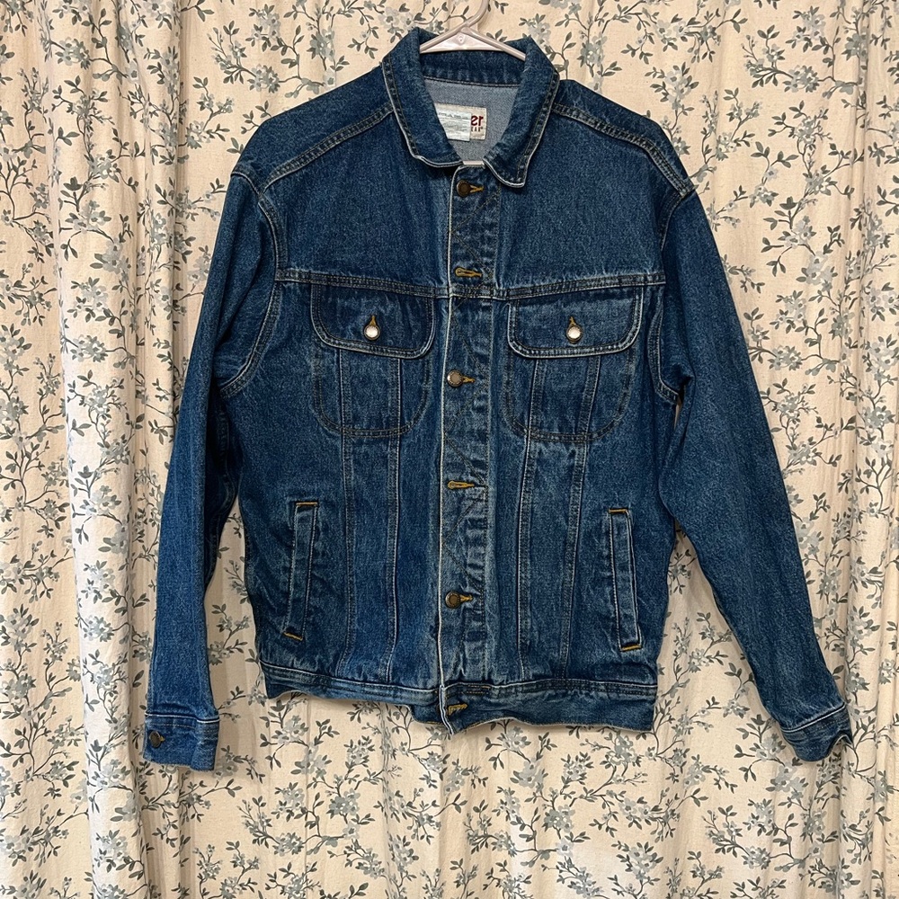 Wrangler Rugged Wear Blue Denim Jacket